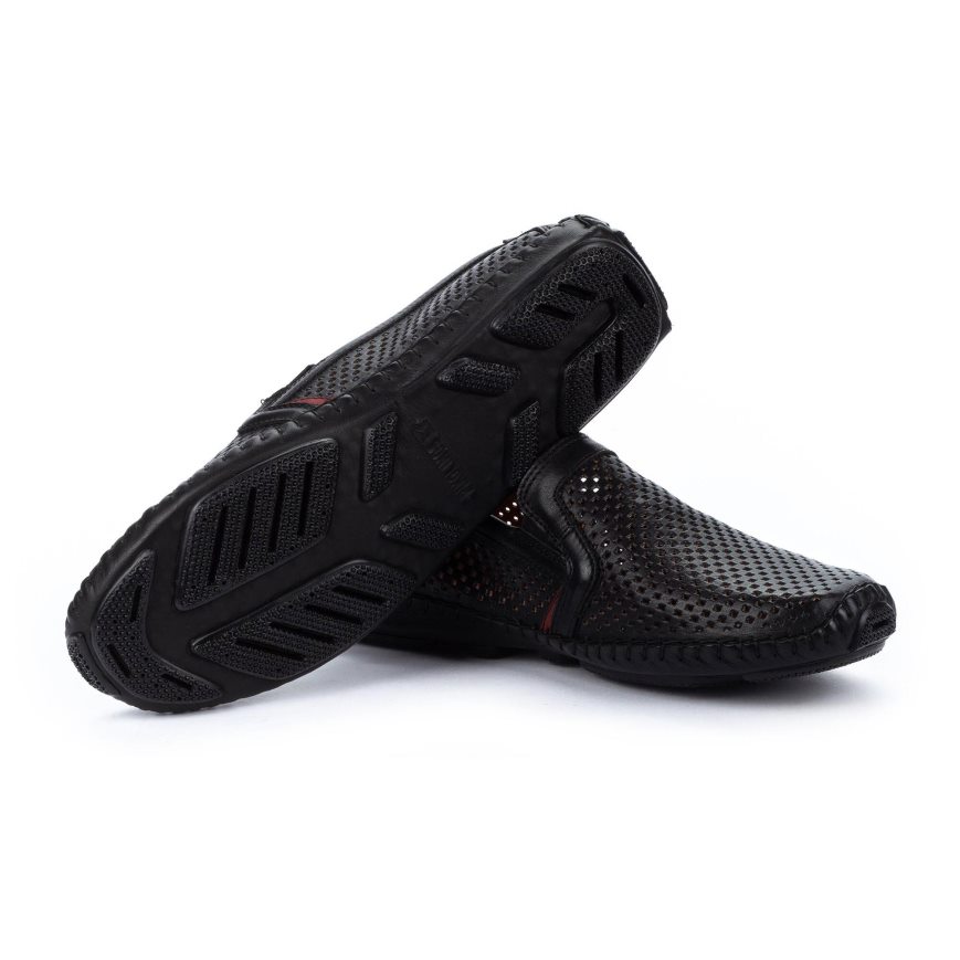 Men's Pikolinos JEREZ Moccasins Black | NZ FQ270A9